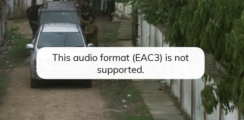 eac3 not supported mx player