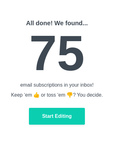 mass unsubscribe from emails